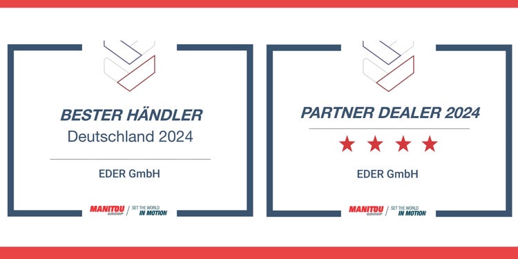 Banner Manitou bester Händler Deutschlands 2024
