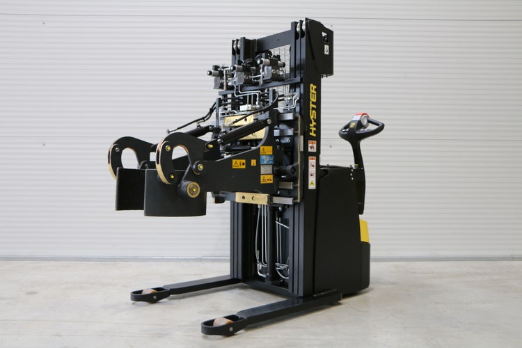 Bild von einem Fasskippklammer für Hochhubwagen