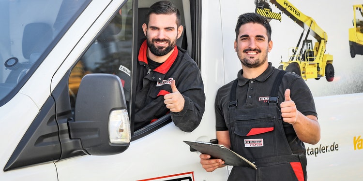 Header Bild von dem Stapler Service