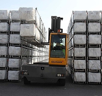 Bild von einem Seitenstapler