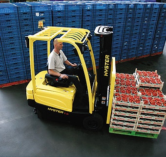 Bild von einem Hyster Elektrostapler