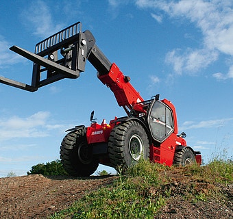 Bild von einem Manitou Schwerlast-Teleskopstapler