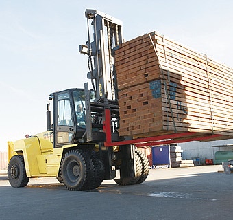 Bild von einem Hyster Dieselstapler